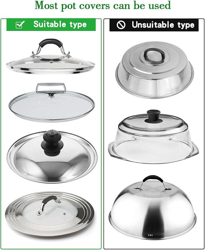 Pot Lid Organizer,304stainless steel door hanging pot lid rack (Modern,Four-layer)